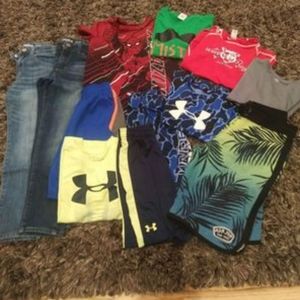 Boys clothes large lot mixed items.  Size 6 up to 10